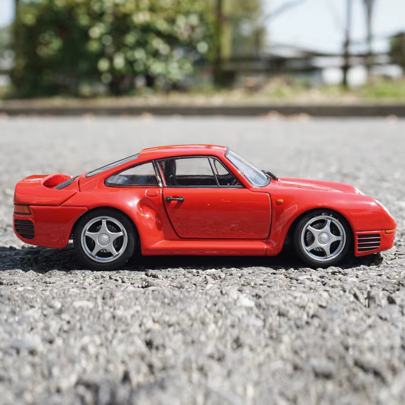 WELLY Porsche 959 Supercar, Automodell, 1:24, Metall - Bild 1