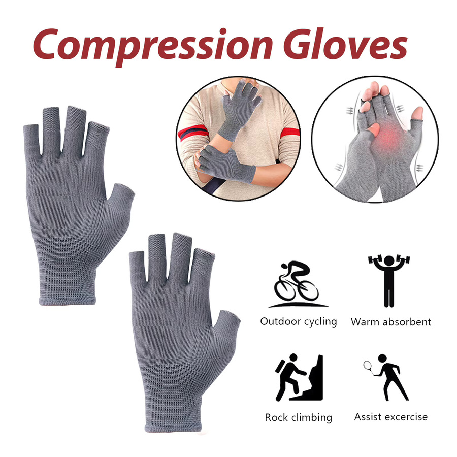 HOUKEA Kompressions-Handhandschuhe, magnetisch, Unisex - Bild 3