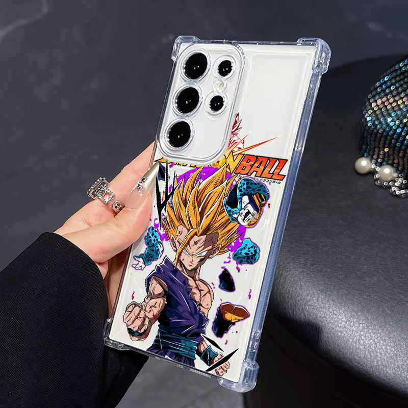 Passionate Dragons Balls Anime Handyhülle für Samsung Galaxy S26 S25 S24 S23 S22 S21 S20 Edge FE Ultra Plus, sturzsicher und transparent - Bild 3