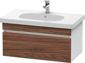 Duravit Waschtischunterschrank DuraStyle in Weiss, B/T: 80 x 45,3 cm, wandhängend mit 1 Auszug - Bild 1