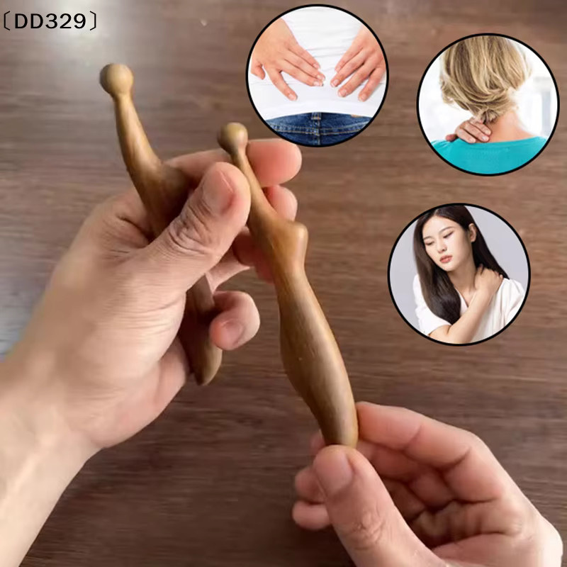 JETTING Reflexzonen-Massagegerät aus Holz, Füße - Bild 3
