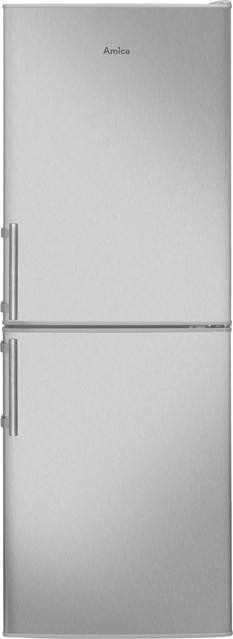Amica Kühl-Gefrier-Kombination KGC 384 110 E in Edelstahl/Silver - Bild 1