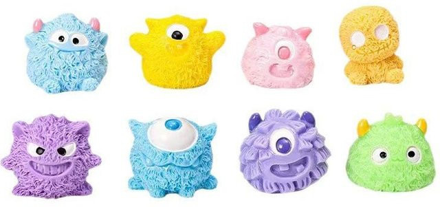 Fashnics Monster Tierfigur Harz 8-teiliges Set Bunt - Bild 1