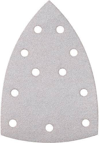 Metabo 10 Haftschleifblätter Professional Serie, Körnung P 40, Farbe Grau, B: 15,0 cm, H: 10,0 cm, für Multischleifer, perforiert - Bild 1