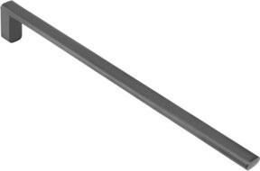 Keuco Handtuchhalter Edition 400, starr, schwarzchrom gebürstet, Breite: 45 cm - Bild 1