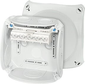 Hensel Kabelabzweigkasten DK 0606 G in Weiß für 1,5-6qmm - Bild 1