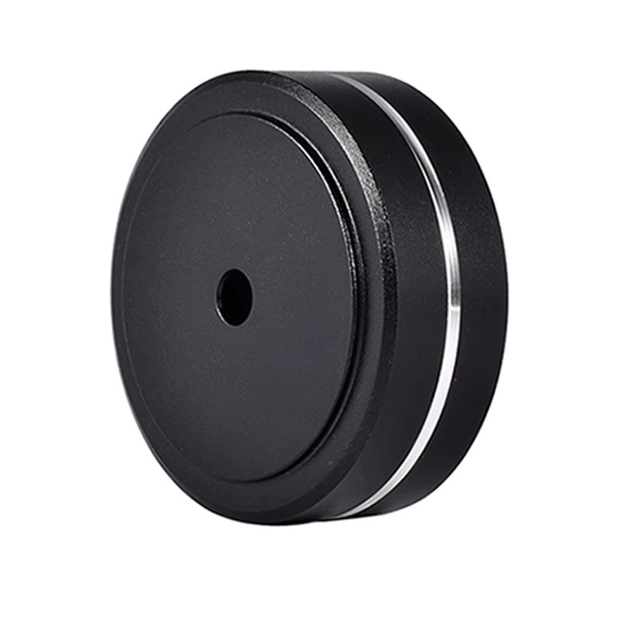 Preffair Lautsprecherfüße aus Aluminiumlegierung für HIFI, AMP und Plattenspieler, 4er-Set, Durchmesser: 40 mm, Höhe: 15 mm, Farben: Gold, Silber, Schwarz - Bild 4