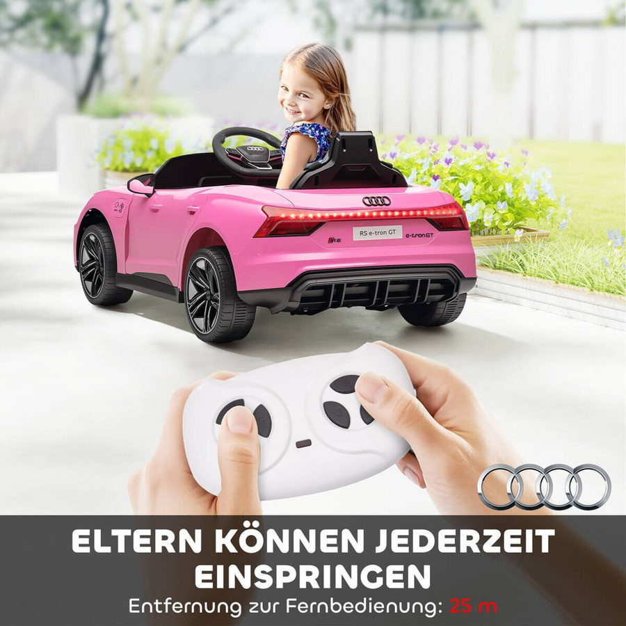 HOMCOM Kinder Elektroauto mit Fernbedienung rosa ab 3-5 Jahre - Bild 5
