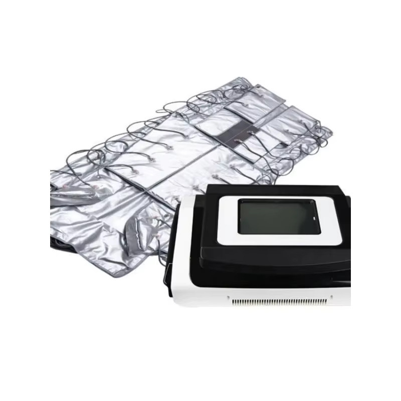 OUCEY Pressotherapie Maschine für Körper & Beine, Unisex, Schwarz-Silber - Bild 2