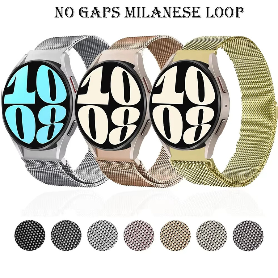 Milanaise-Loop-Band für Samsung Galaxy Watch, Edelstahl, Unisex - Bild 2