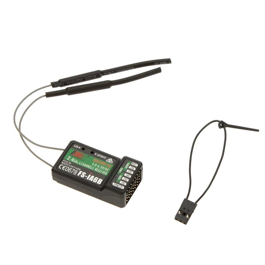 Flysky FS-i6x 2,4G 6/10CH AFHDS 2A Radio RC Sender mit IA6B oder IA10B Empfänger - Bild 2