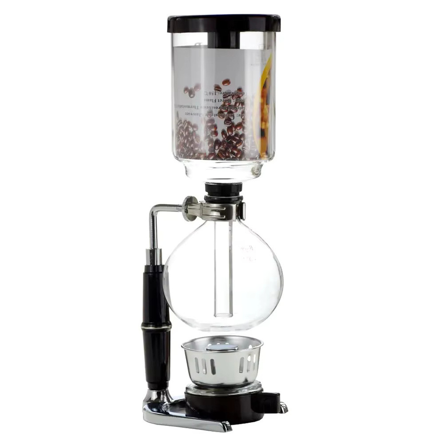 VINRITO Siphon-Kaffeemaschine im japanischen Stil aus Glas, transparent, TCA-Modell - Bild 2