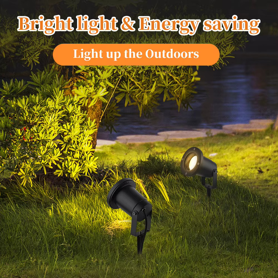 CANMEIJIA LED Garten Außenlampe IP65 Wasserdicht Natural White Landschaftsbeleuchtung und Flutlicht - Bild 2