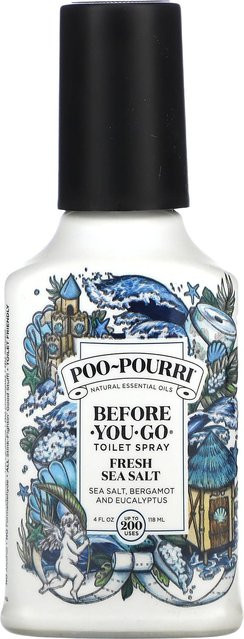 Poo-Pourri Toilet Spray, Fresh Sea Salt, 118 ml - Bild 1
