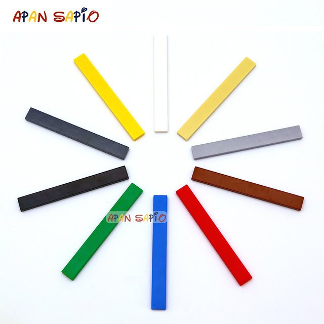 APAN SAPIO Bausteine Figur Ziegel, 200-teiliges Set, Bunt / Mehrfarbig, Grau - Bild 1
