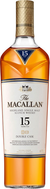 Macallan Double Cask 15 Jahre Single Malt Whisky 0,7 l - Bild 2