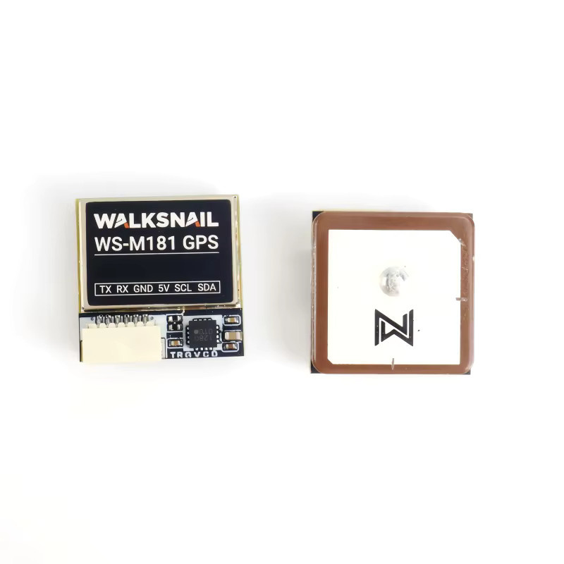 Walksnail WS-M181 GPS M10 GNSS-Modul mit QMC5883 Kompass, 72CH 10Hz, Schwarz, für RC FPV Drone Flight Controller Long Range - Bild 2