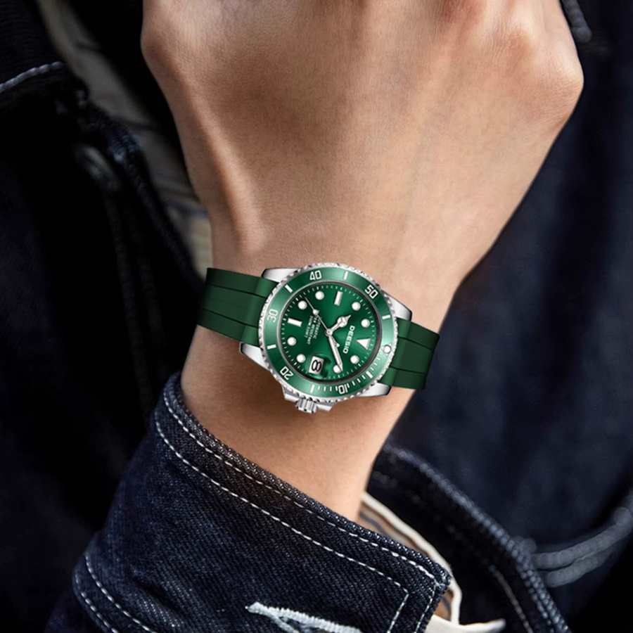 Deesio Chronograph, Automatik, Edelstahl, Herren - Bild 3