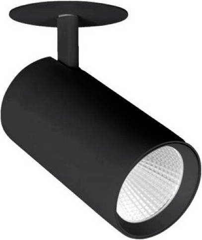 Brumberg LED Einbau- und Aufbaustrahler Schwarz, dimmbar und verstellbar, warmweiß - Bild 1