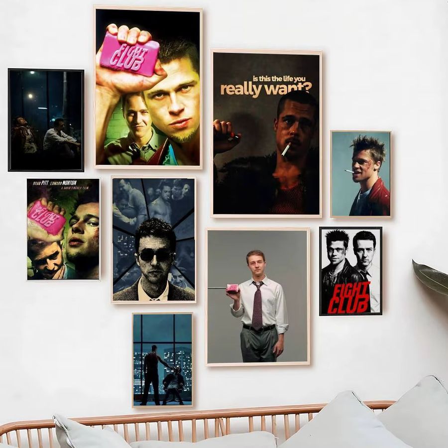 52TOYS Fight Club Poster HD-Kunst wasserdichte Wanddekoration für dein Zuhause - Bild 3