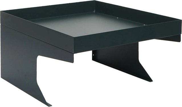 PROREGAL Mähroboter-Garage mit Pflanzkasten aus Metall in Grün, H x B x T: 70 x 37 x 60 cm - Bild 1