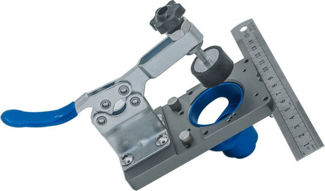 YOMO 35-mm-Scharnier-Bohrlehre-Set aus Aluminiumlegierung zur Bohrführung für verdeckte Scharniere - Bild 1