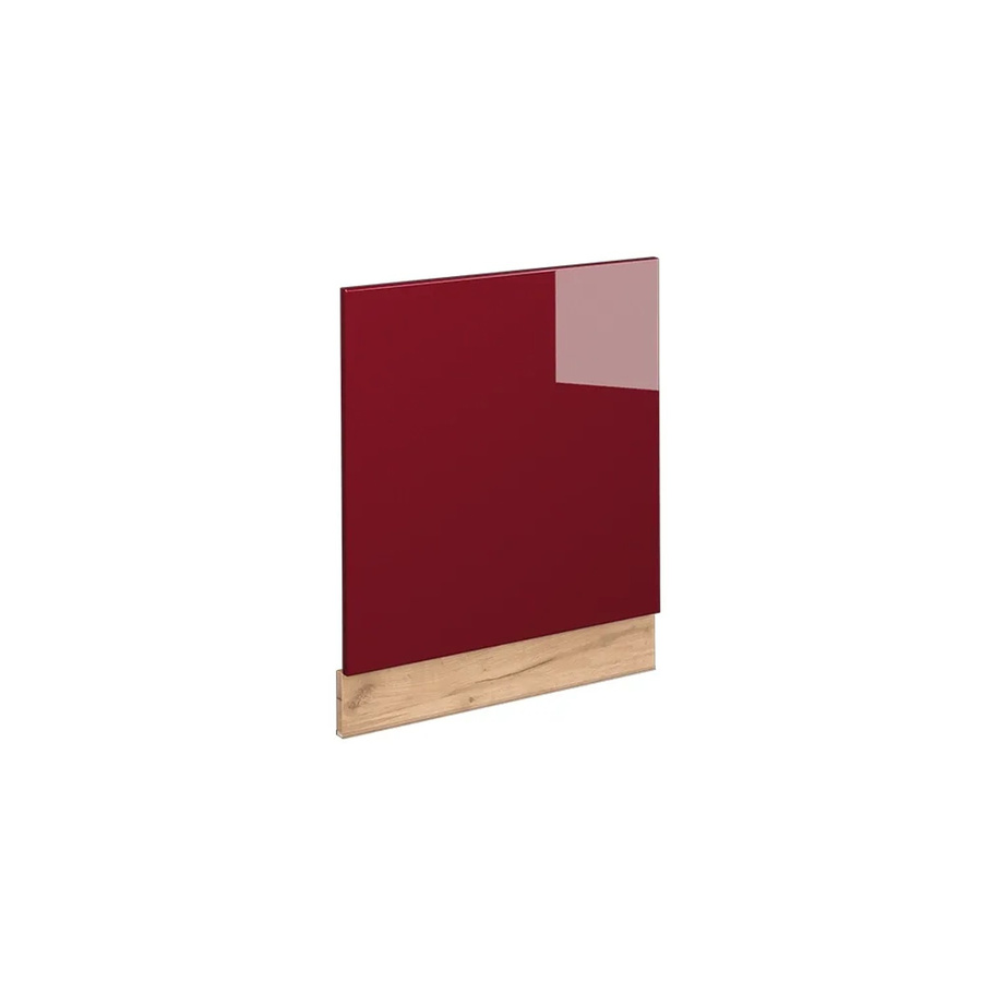 Vicco Geschirrspülerblende Fame-Line Eiche Rot Bordeaux Hochglanz Breite: 60 cm - Bild 3