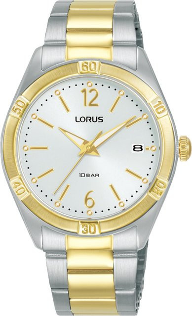 Lorus Damenuhr, Quarz, Edelstahl, Silber, 34 mm, 10 ATM - Bild 1
