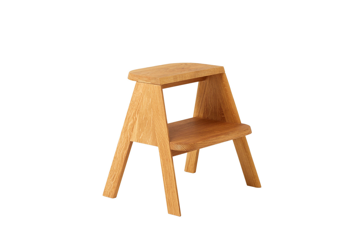 HAY Butler Trittleiter aus Holz in Eiche Natur Braun Matt - Bild 3