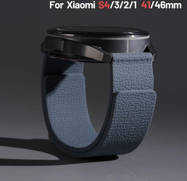 Xiaomi Uhrenarmband, Silikon, Schwarz, Unisex - Bild 1