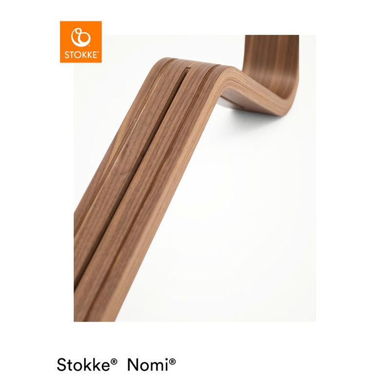 Stokke Nomi Hochstuhl Walnuss mit Walnussholz und Polypropylen - Bild 2