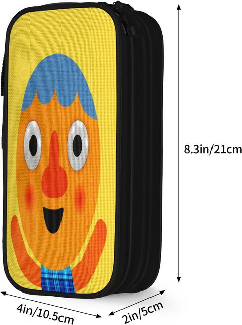Me! Noodle & Pals Doppellagriges Federtasche Schulsachen und Kosmetiktasche in Multicolour - Bild 1