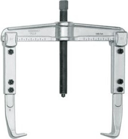 Gedore Universal-Abzieher 2-armig verlängert und verstellbar, Farbe: Silber, Tiefe: 30 cm, Innenmaß: 220 mm, Außenmaß: 160 mm - Bild 1
