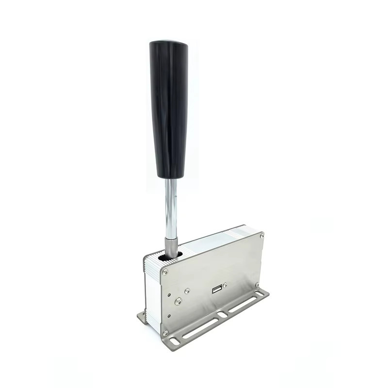 USB Rennspiel Schalthebel H-Gangschaltung für PC Simulation kompatibel mit Logitech G25 G27 G29 G920 G923 und Thrustmaster T300RS GT T500 in Schwarz - Bild 4
