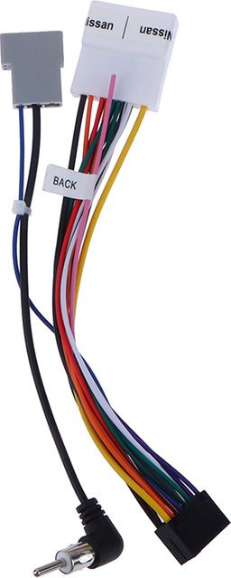 Universal Weiblicher Kabelbaum Auto Radio Adapter Stecker für Nissan Qashqai und Tiida in Mehrfarbig - Bild 1