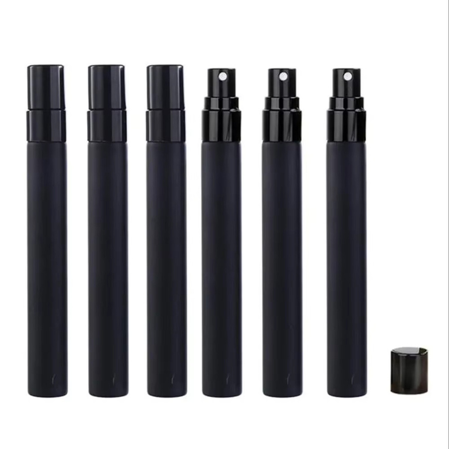 Parfüm Mini Flasche Glas, Matte Schwarz, 5 ml/10 ml - Bild 5