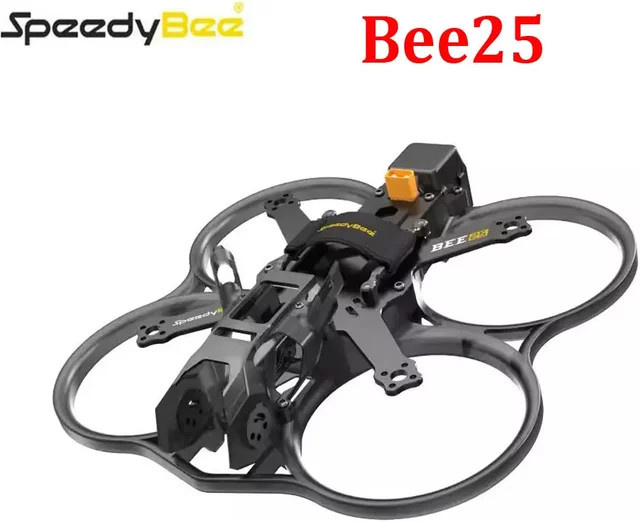SpeedyBee Bee25 Rahmen-KIT 2,5 Zoll PRO/LITE EXT Wireless Tuning für O3 Air Unit/Link/Vista VTX RC FPV Drone Quadcopter in Schwarz - Bild 1