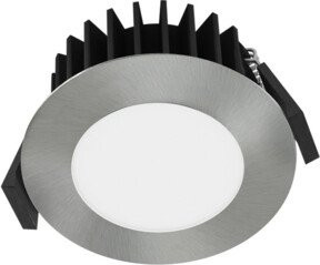 EVN LED-Einbauleuchte dimmbar IP54 Chrom 7W - Bild 1