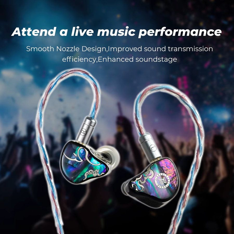 JUZEAR Defiant Hybrid In-Ear-Kopfhörer mit 3-Wege-Crossover und austauschbarem 3,5 mm und 4,4 mm Steckerkabel - Bild 2