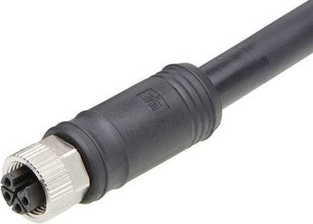 Molex Sensor-Aktor-Steckverbinder konfektionierte Buchse gerade Schwarz 4-polig - Bild 1