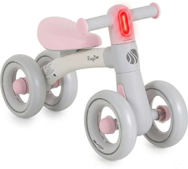 Byox RollyBoo Laufrad 10 Zoll mit Beleuchtung rosa - Bild 1