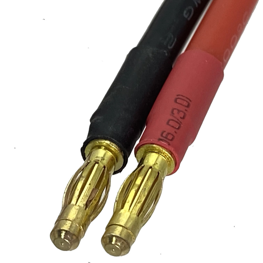 EC5-Buchse auf 4 mm Bananenstecker Kabel mit 10 AWG für Icharger308 und 406 Ladegeräte, 20 cm Länge, Mehrfarbig - Bild 4