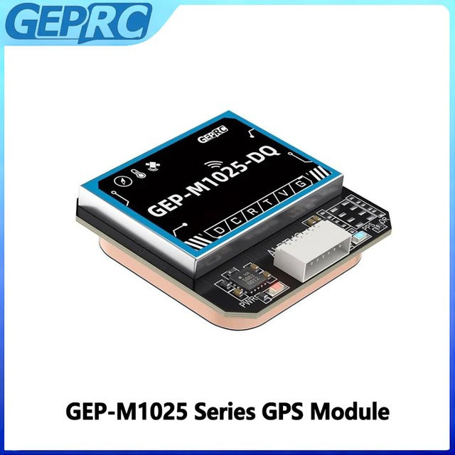GEPRC GEP M1025 M10 GPS-Modul in Schwarz für FPV-Renndrohnen, Quadcopter und RC-Modelle - Bild 1