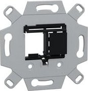 Merten Unterputz-Montageadapter 2-fach Keystone in Schwarz und Grau MEG4580-0001 - Bild 1