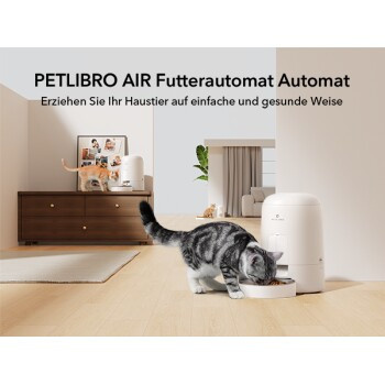 Petlibro Automatischer Futterautomat Air PLAF008 Weiß - Bild 2