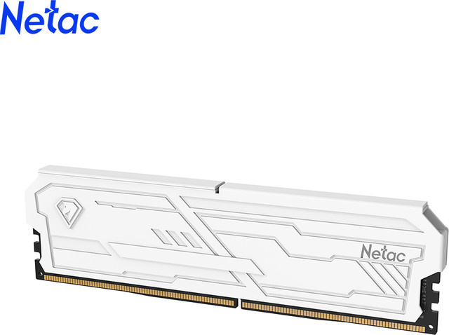 Netac DDR4 Desktop RAM Speicher mit ECC-Unterstützung und XMP 2.0 in Weiß - Bild 1