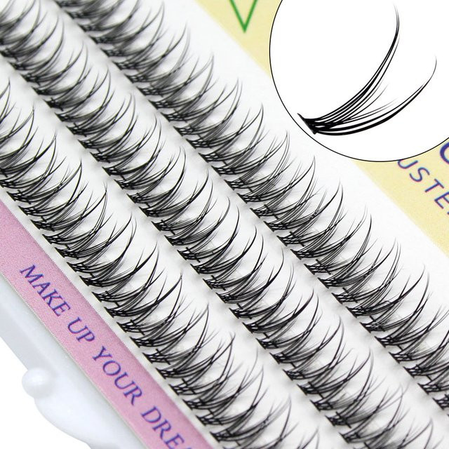Dovetail Segmentierte Wimpern, 3D Volumen, Natürlich, Unisex - Bild 1