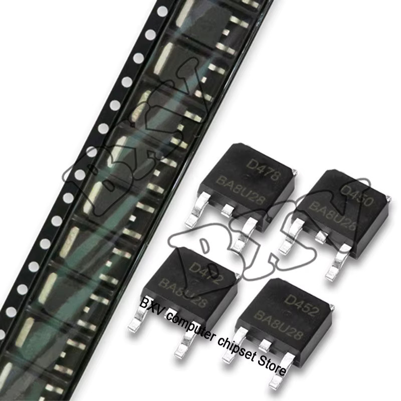 10 Stück AOD472 TO-252 N-Channel MOSFETs in Schwarz - Bild 2