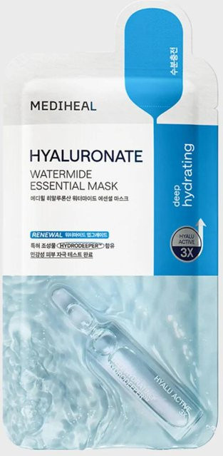 MEDIHEAL Watermide Essential Mask, 27 ml, mit Niacinamid - Bild 1