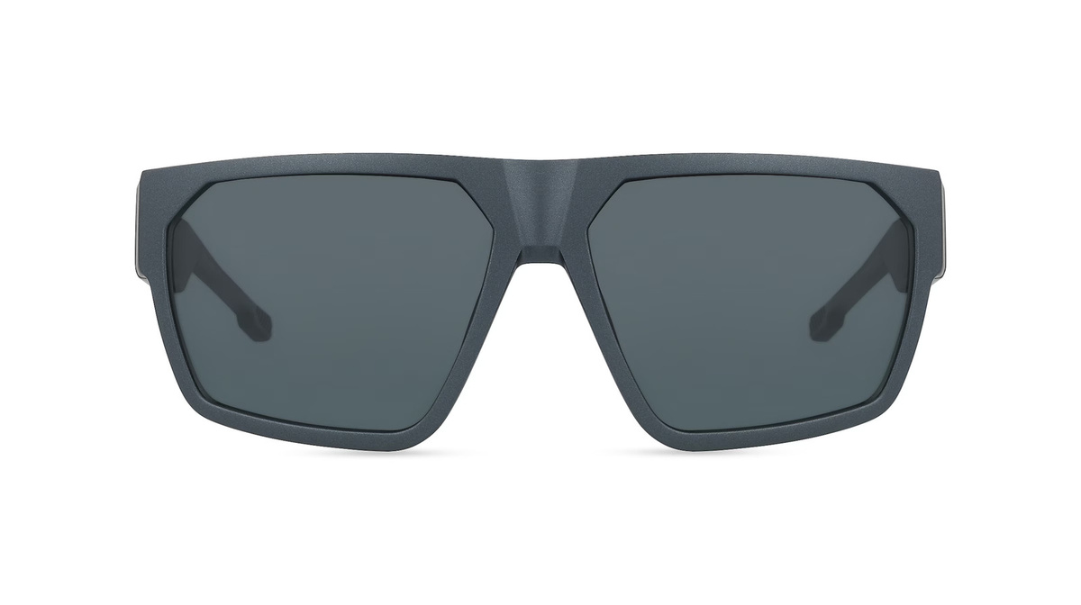 adidas SP0097 Sonnenbrille, Vollrand, Oval, Kunststoff, schwarz, Herren - Bild 1